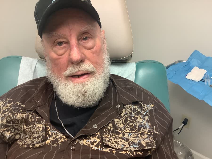 Mohs case 7 &mdash; Healed: squamous cell carcinoma on the nose